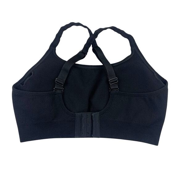 Soma Sport Seamless Ballet Back Bra Black Convertible Straps Wire Free Size M - Picture 4 of 6
